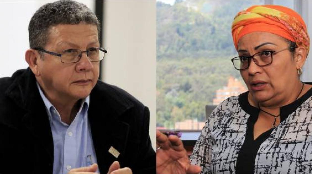 Alias 'Pablo Catatumbo' y 'Victoria Sandino'