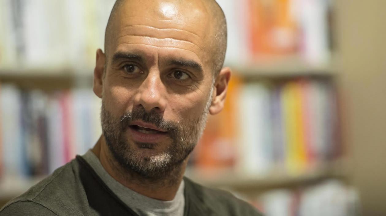 Pep Guardiola, técnico del Manchester City. 