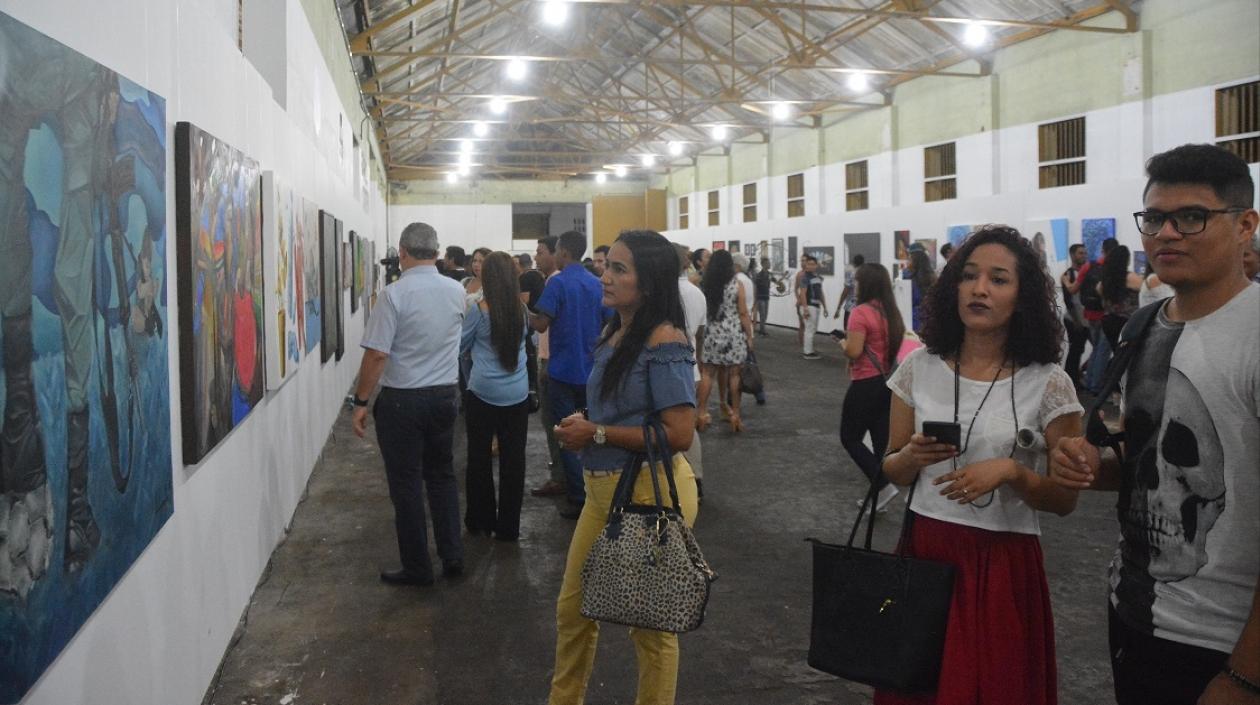 Exposición en la Fábrica de Cultura.
