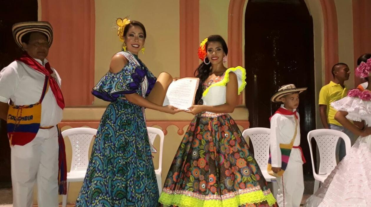 María Alejandra Borrás, reina del Carnaval del Atlántico 2018.