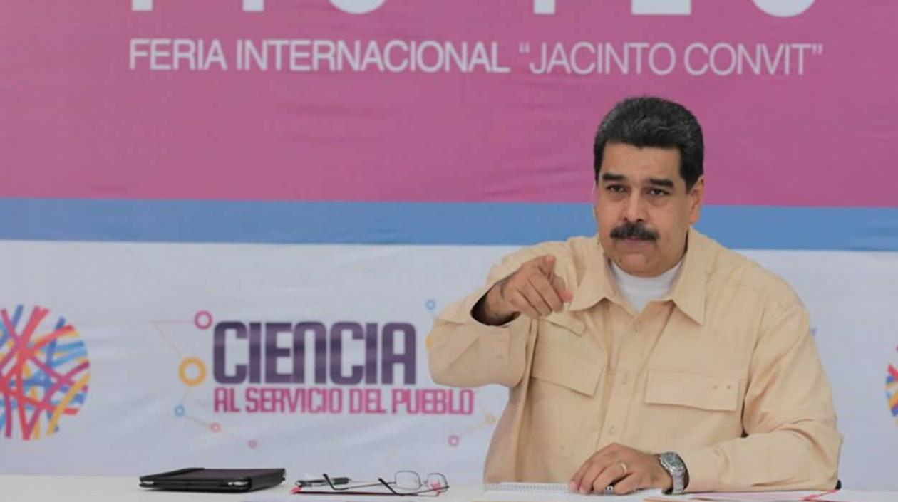 El presidente de Venezuela, Nicolás Maduro