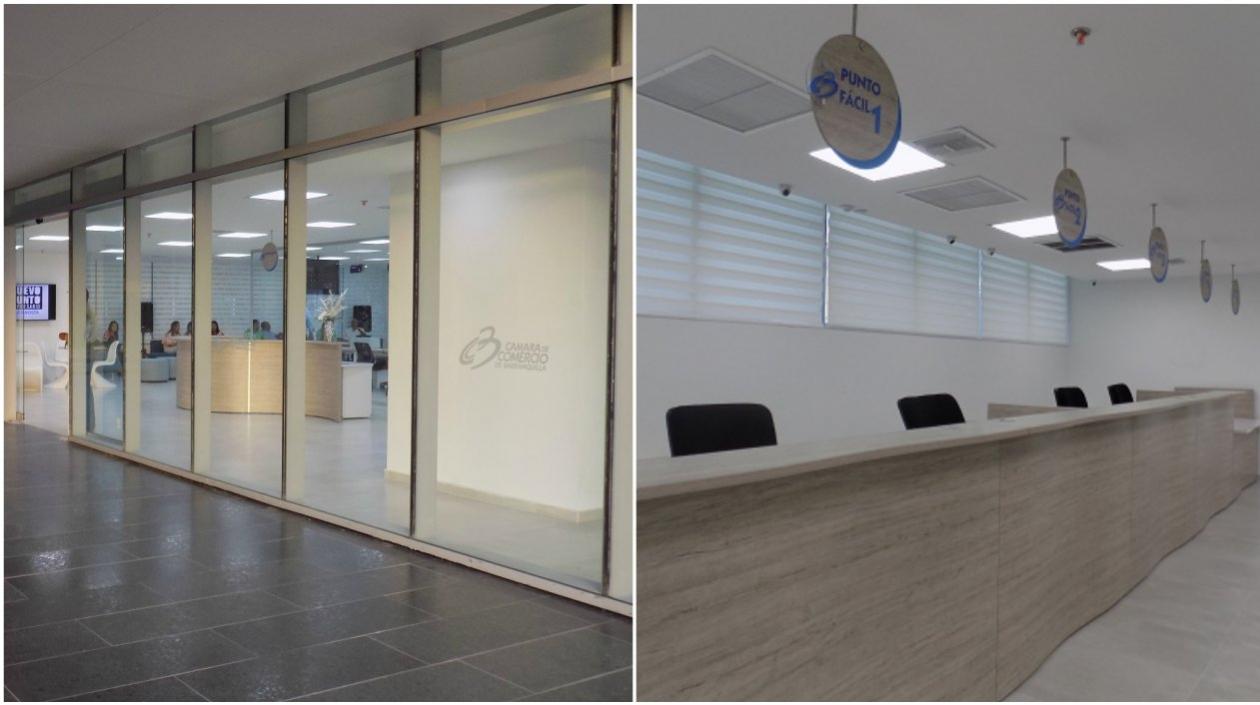 Esta es la nueva oficina en el Centro Empresarial Buenavista.