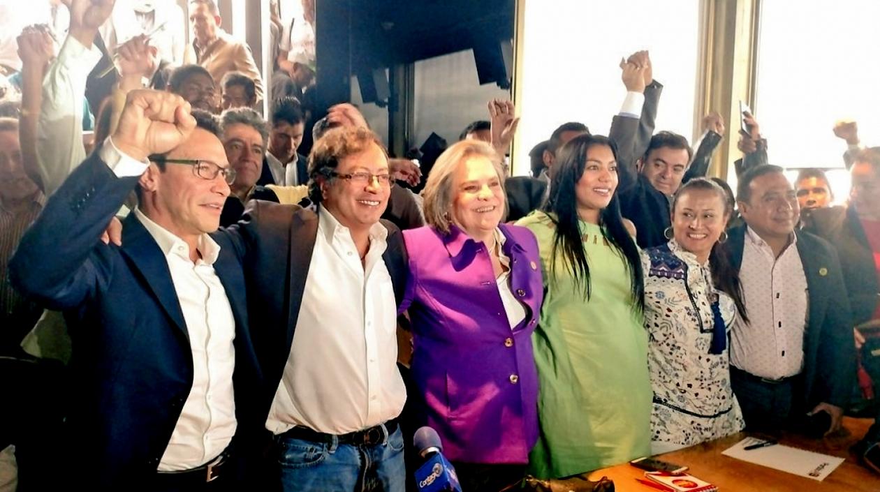 Carlos Caicedo, Gustavo Petro y Clara López conformarán la lista de la decencia para Senado y Cámara.