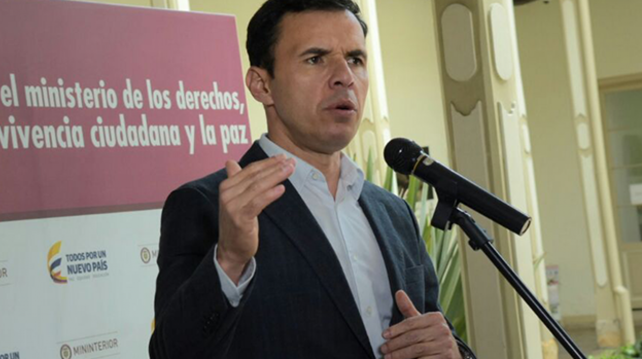 Guillermo Rivera, ministro del Interior.