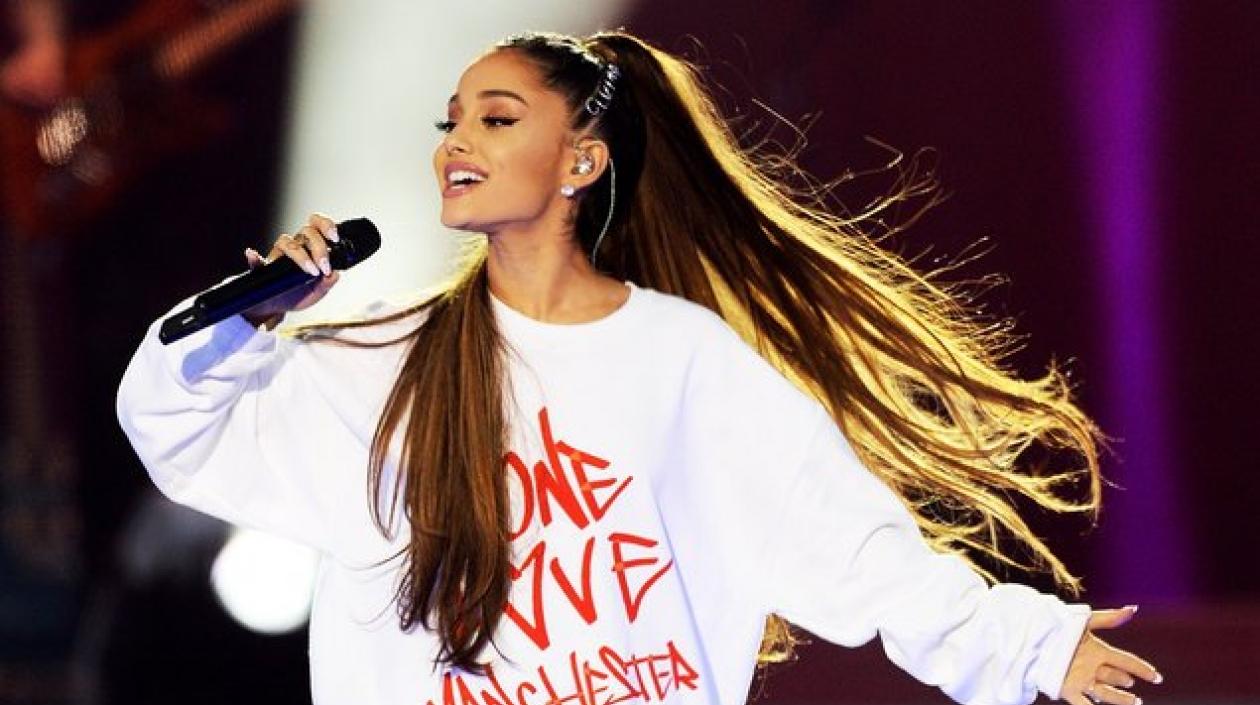 La cantante Ariana Grande.