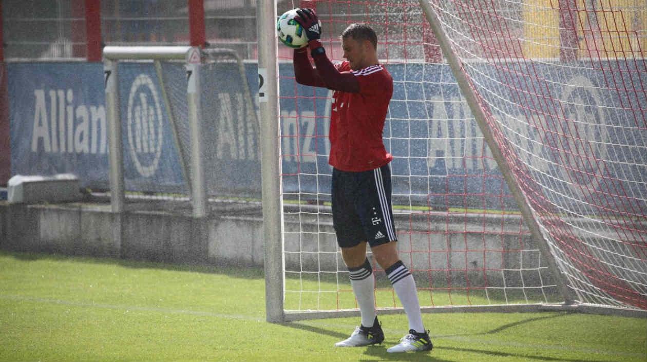 Manuel Neuer, arquero del Bayern Múnich.