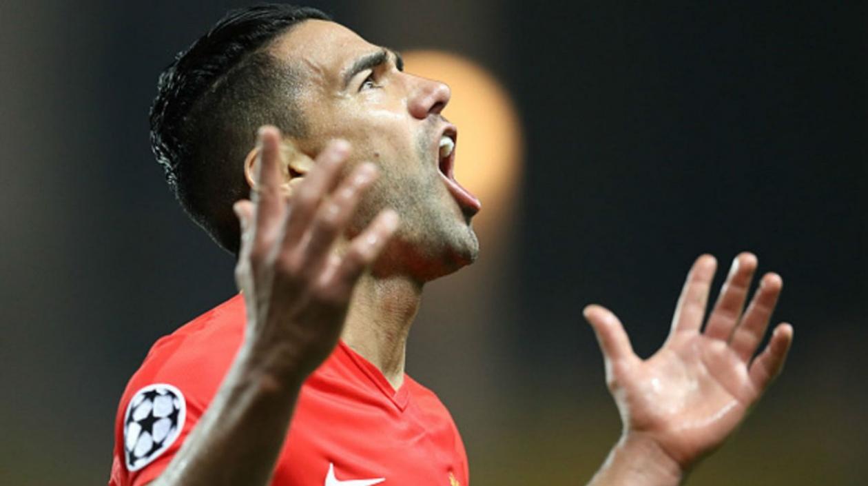 Falcao García, jugador colombiano. 