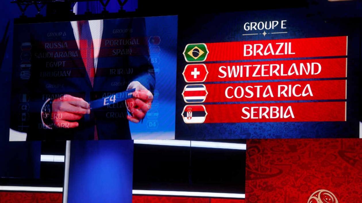 Uno de los grupos sorteados. 