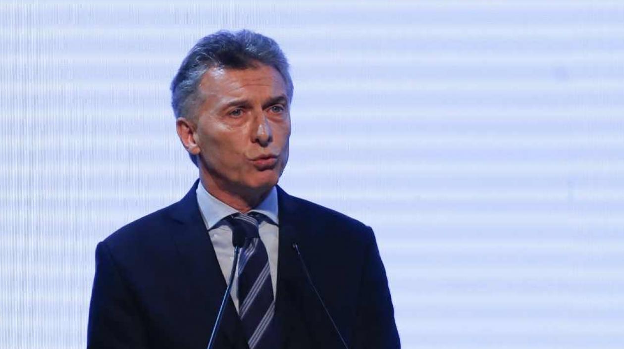 Mauricio Macri, presidente de Argentina.