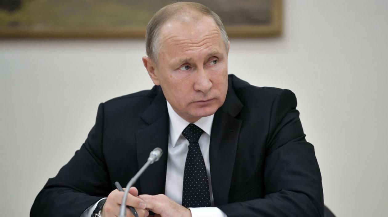 Vladimir Putin, presidente de Rusia. 