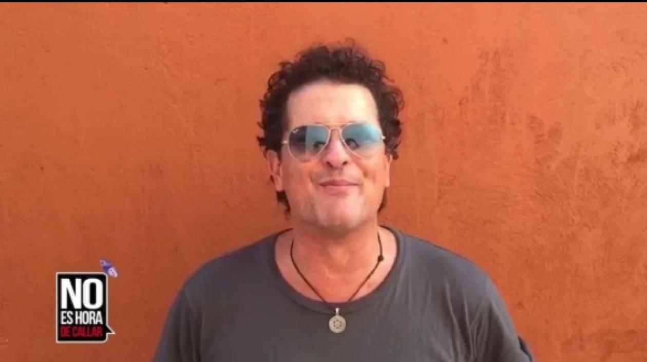 El cantante Carlos Vives.
