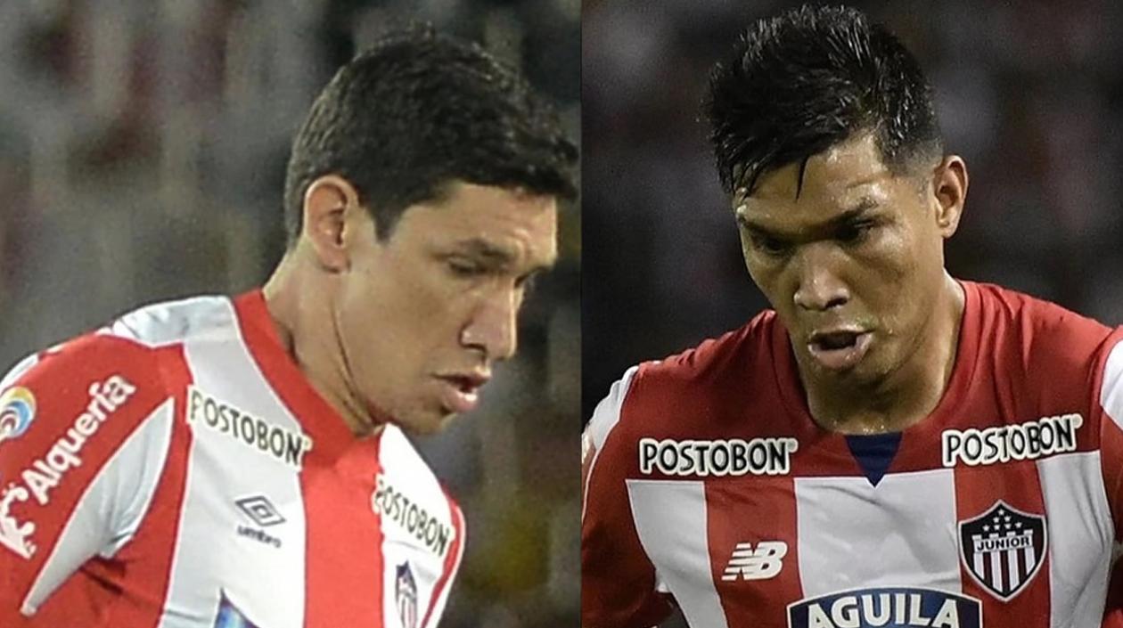 Roberto Ovelar y Teófilo Gutiérrez. 