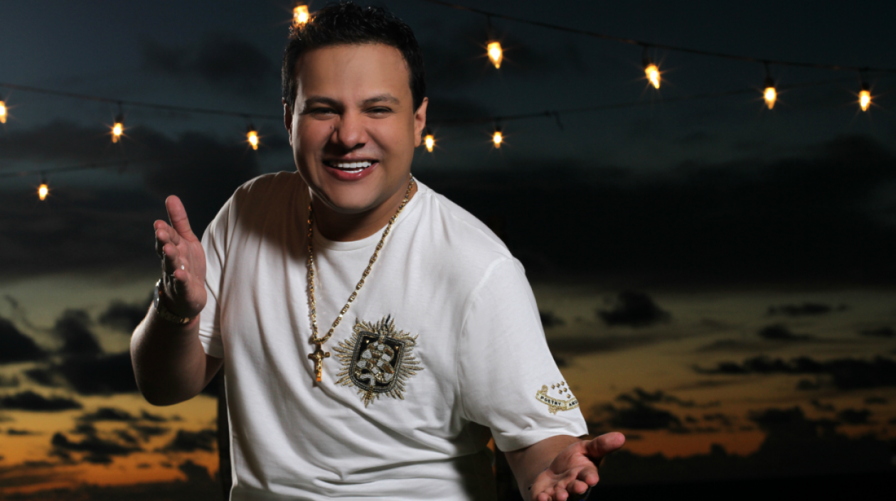 El cantante Rafael de Jesús Díaz, hijo de Diomedes.