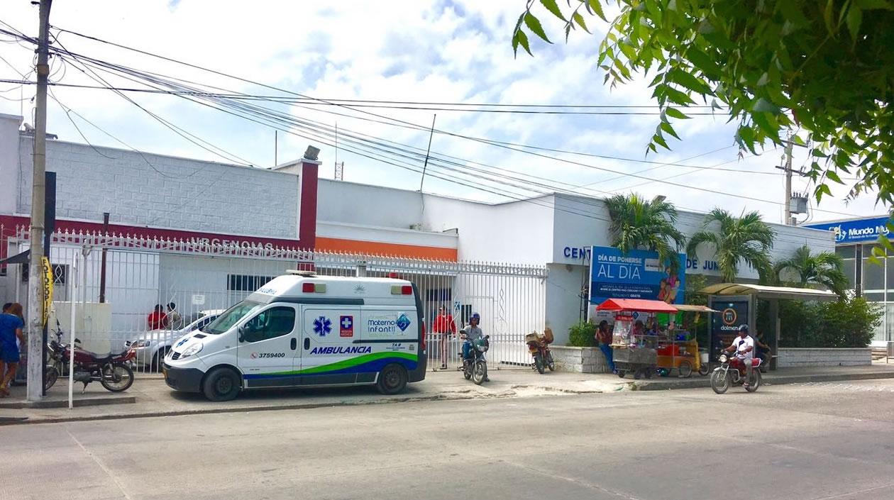 Los dos menores lesionados en Soledad fueron atendidos Hospital Materno Infantil.
