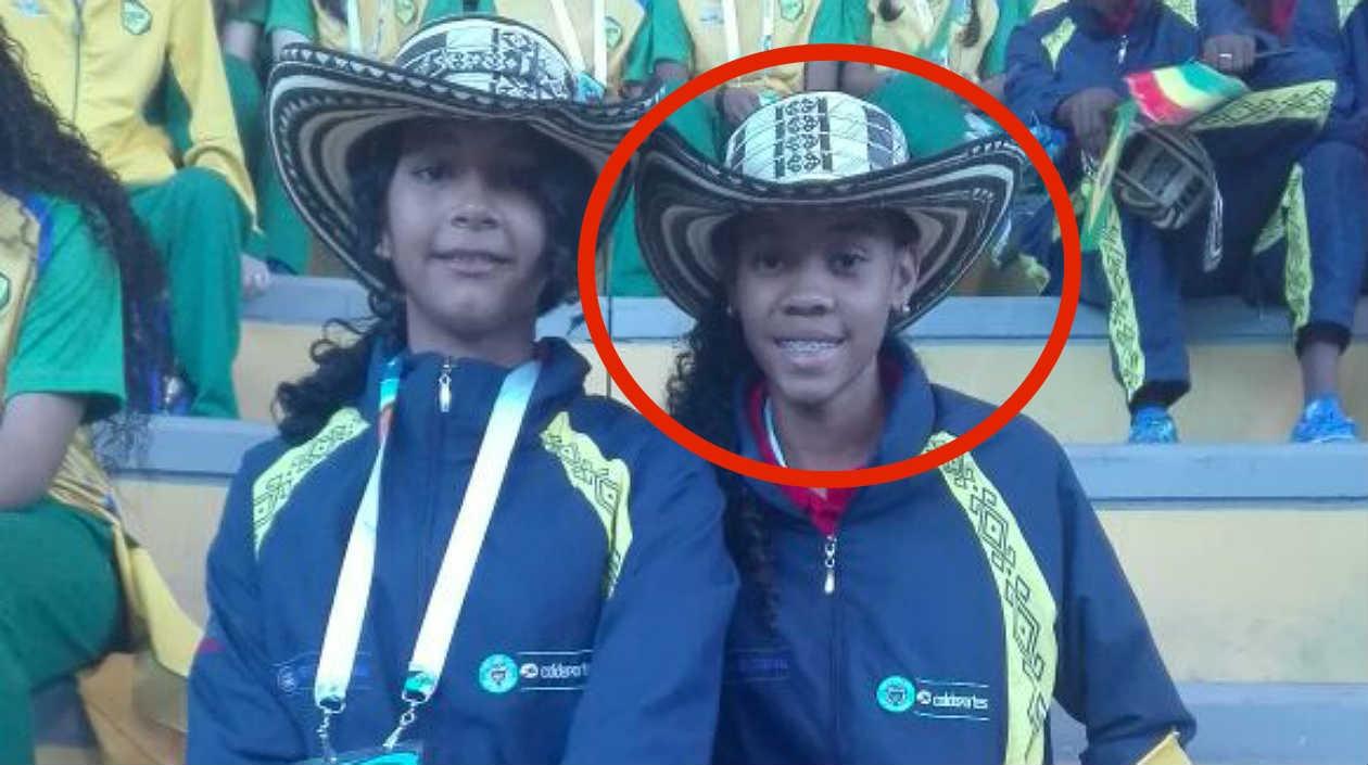 Yovana Camargo, ganadora de la medalla de oro. 