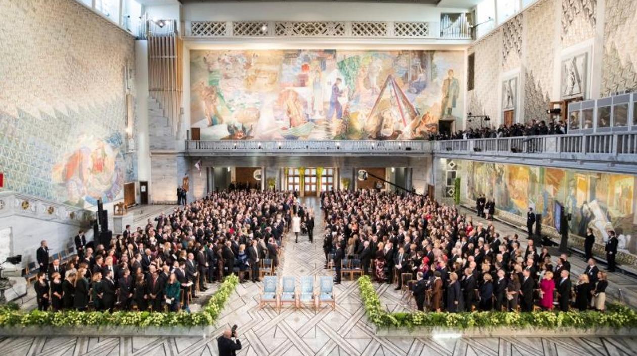 Entrega de los Premios Nobel.