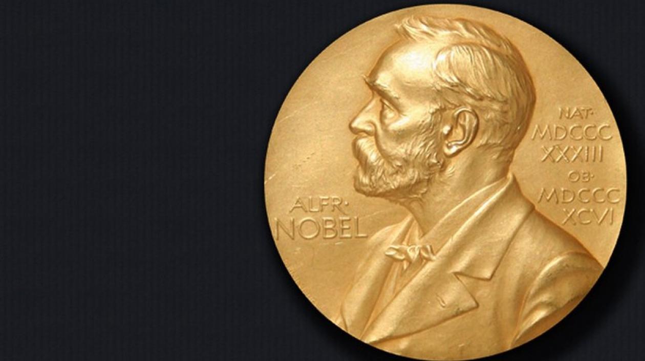 Medalla que otorga el premio Nobel.