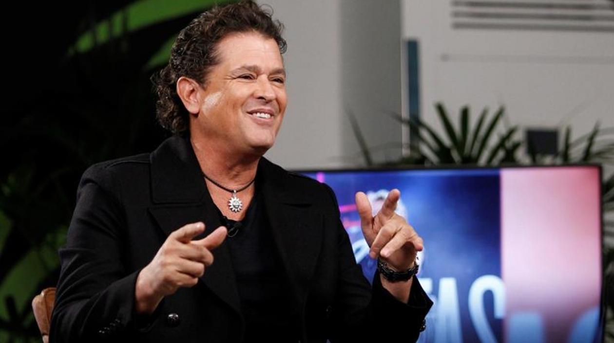 El cantante Carlos Vives.
