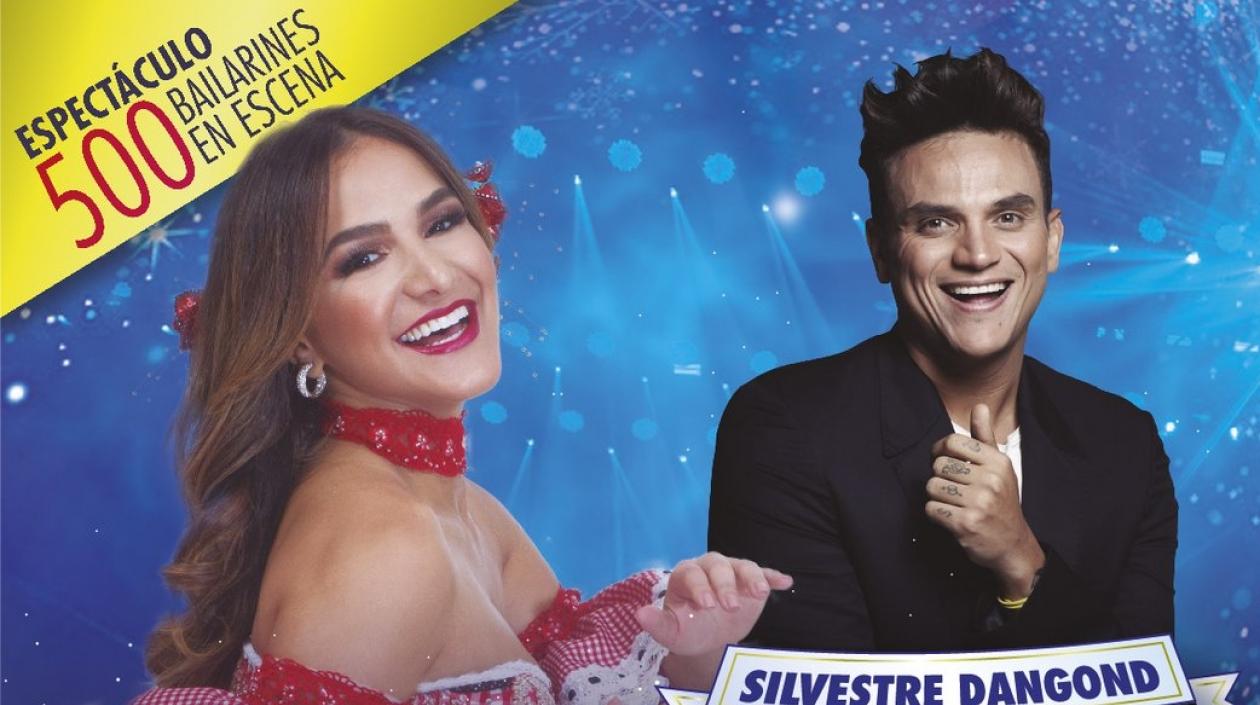 La reina Valeria y Silvestre Dangond.