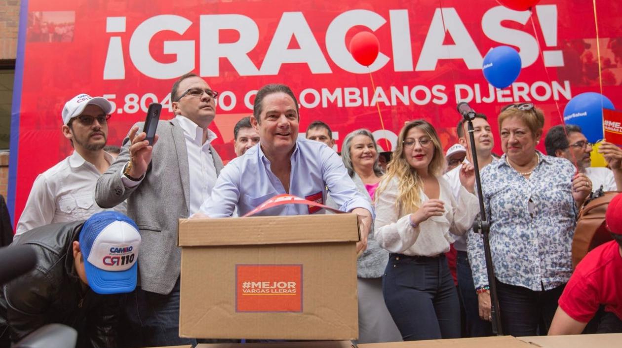Germán Vargas Lleras, candidato presidencial.