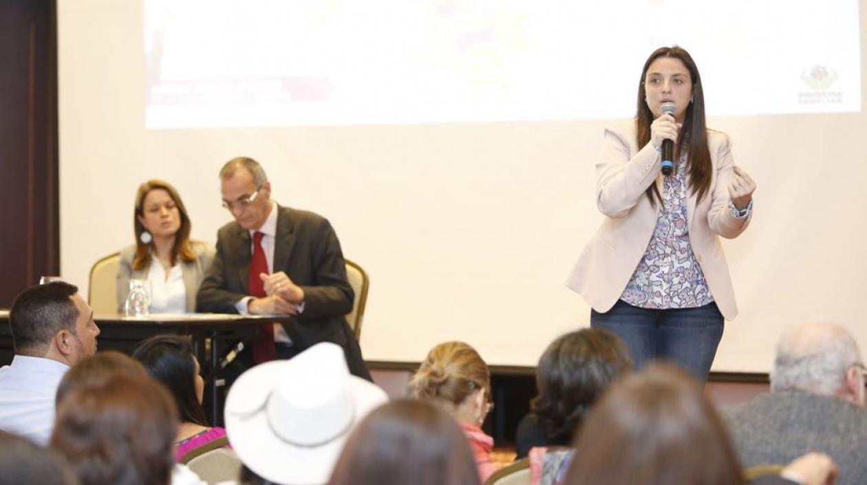 Karen Abudinen, directora del ICBF.