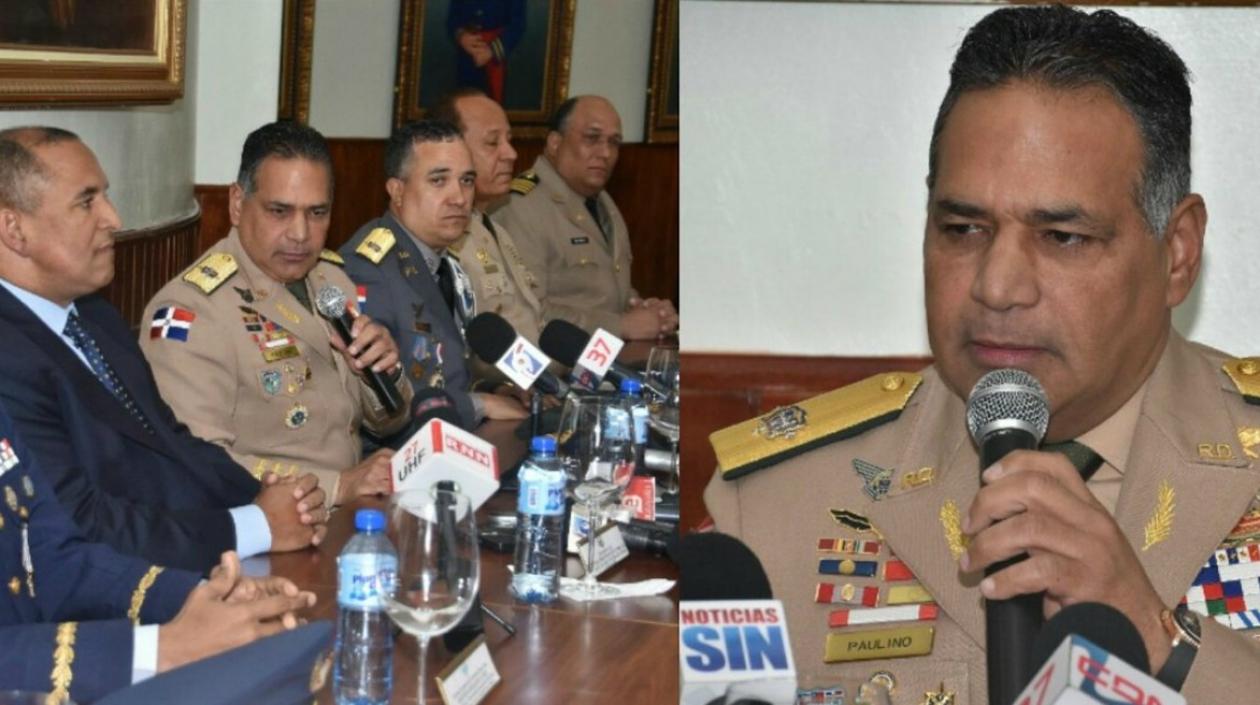 El ministro de Defensa de República Dominicana, Rubén Darío Paulino Sem.