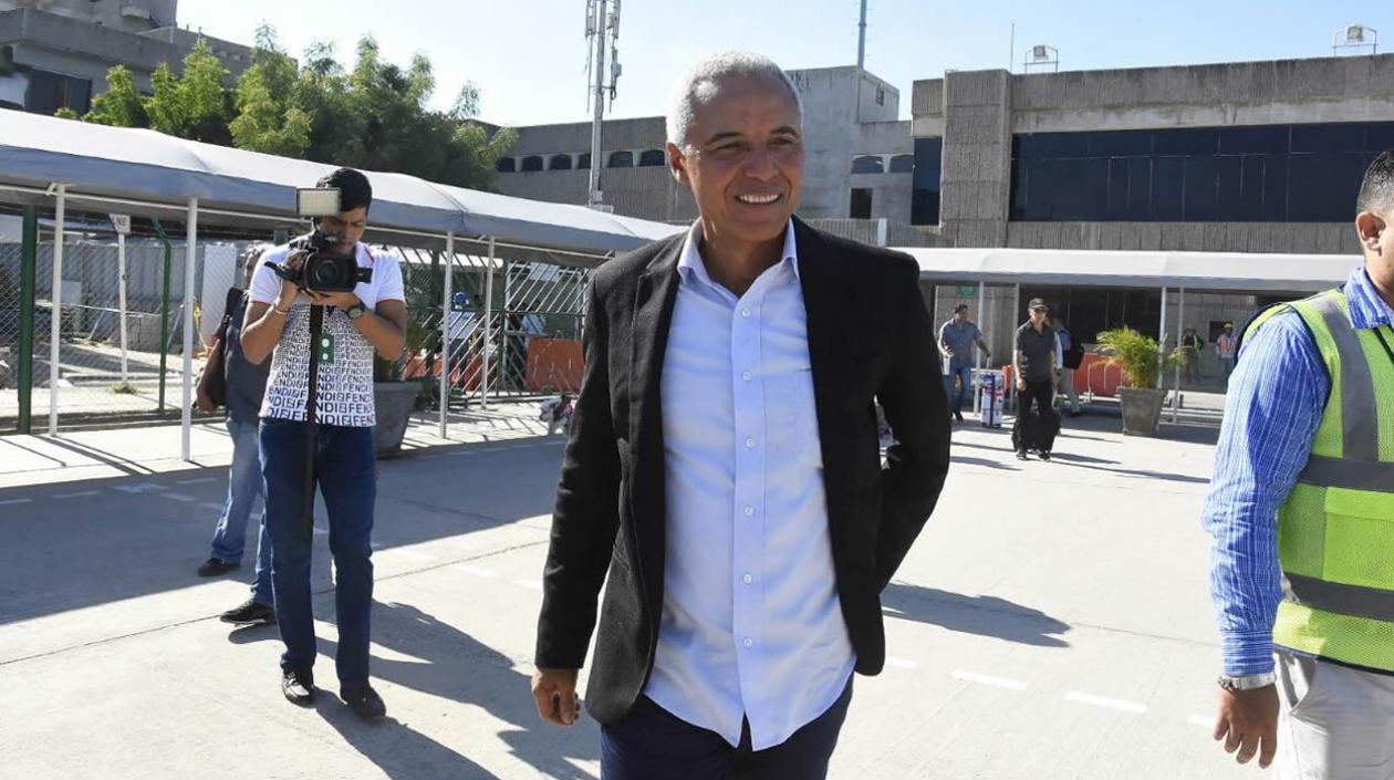 Alexis Mendoza, técnico barranquillero. 