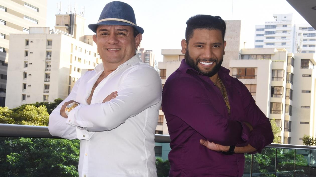 Yilmar Zilguero 'El príncipe del son'  y Yesión 'El cardenal de la salsa' 