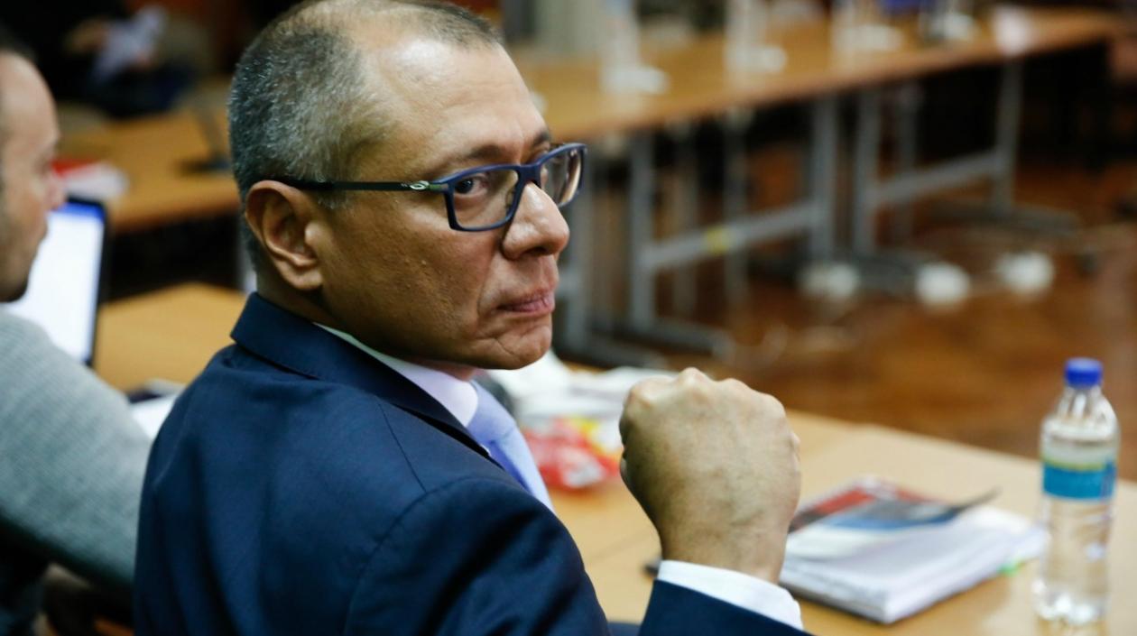 Jorge Glas, vicepresidente sin funciones de Ecuador.