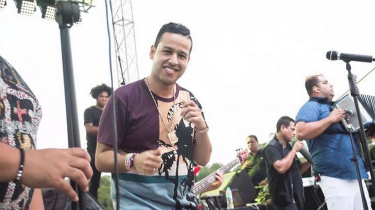 El cantante Martín Elías.