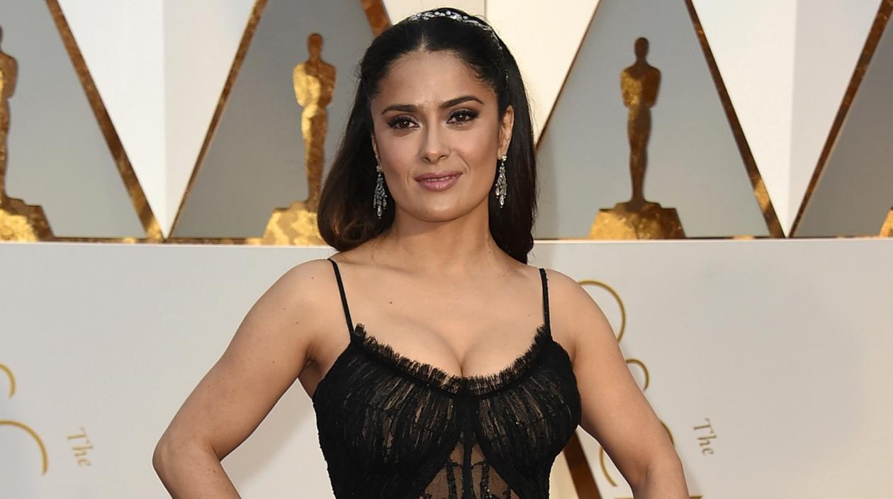 La actriz mexicana Salma Hayek.