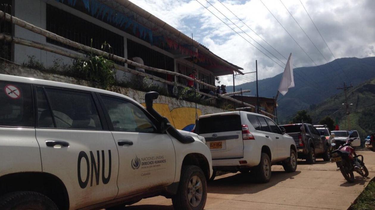 ONU DDHH hace parte de la misión para verificar situación de las comunidades de la zona rural de Suárez, Cauca.