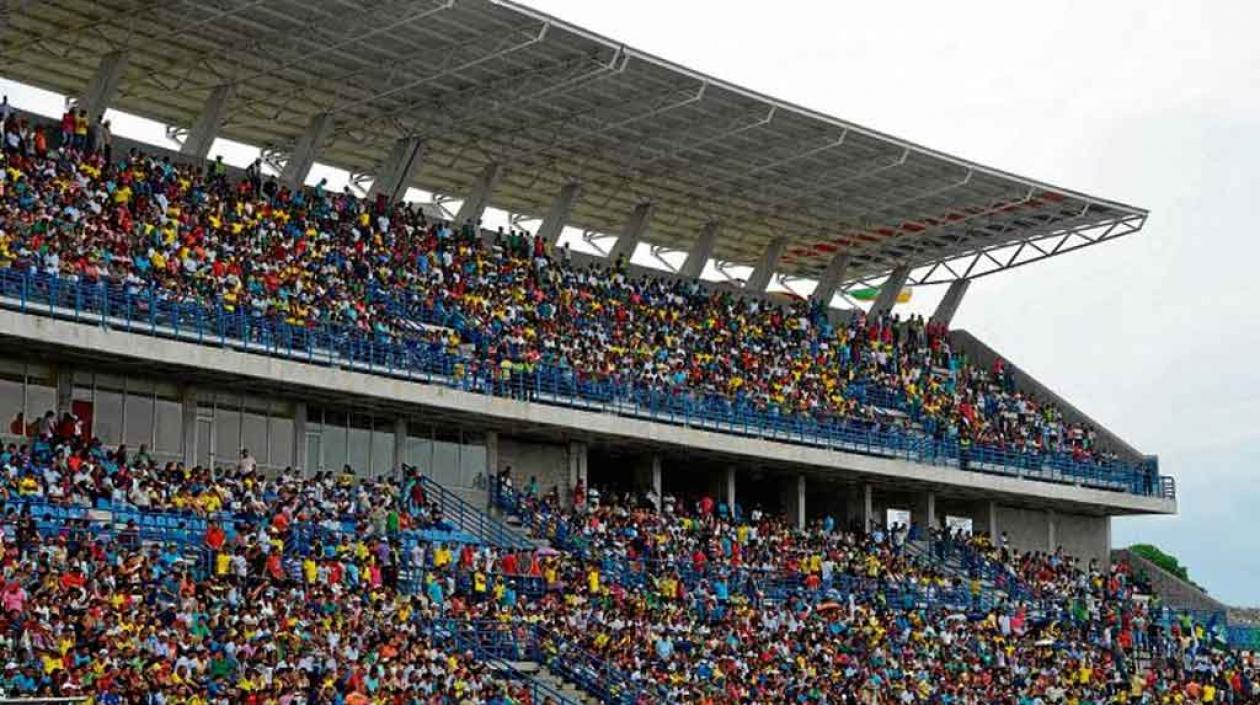 Estadio Jaraguay de Montería. 