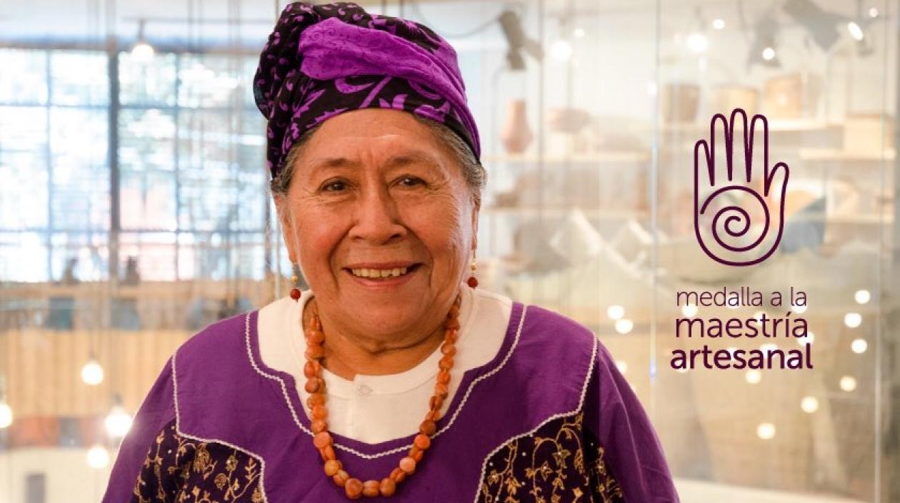 La artesana wayuú, Iris Aguilar Ipuana