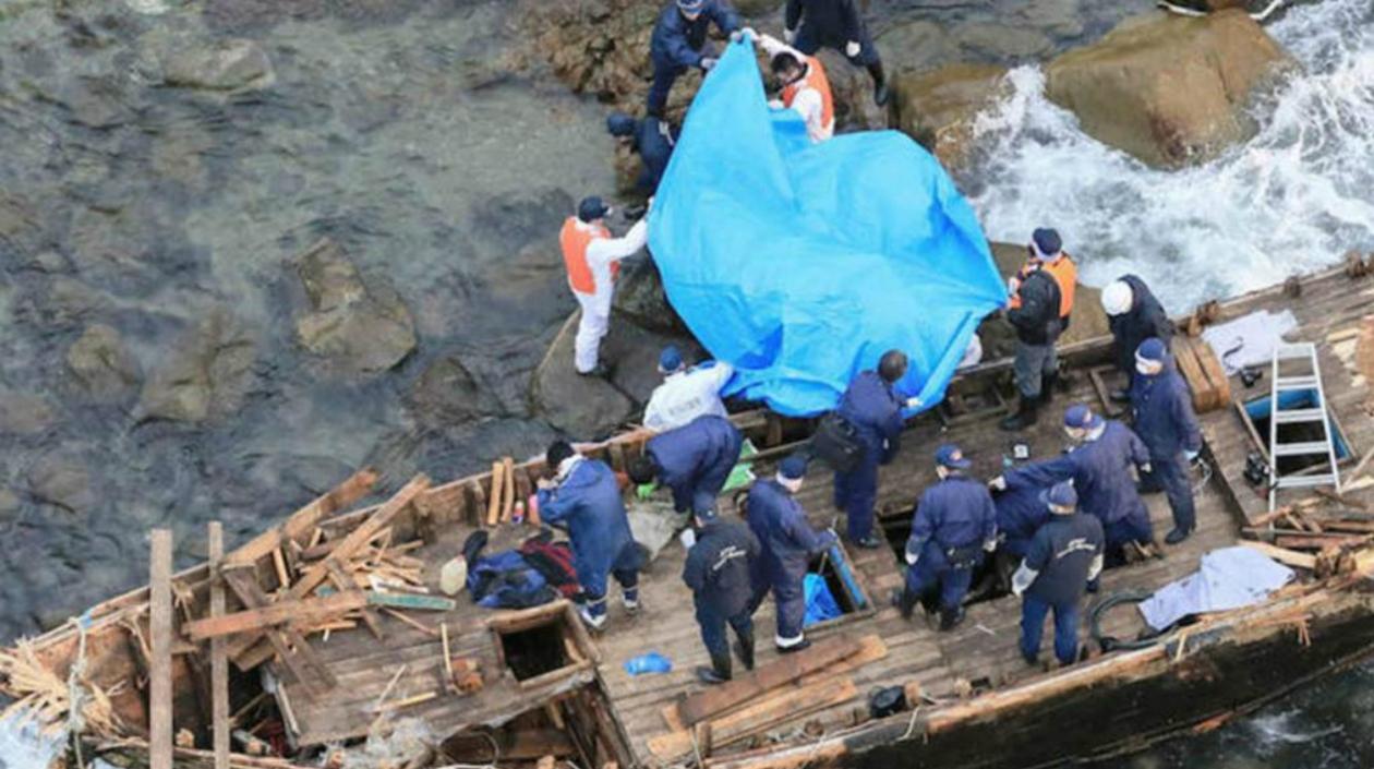 Las autoridades japonesas hallaron los cuerpos de 5 japoneses.