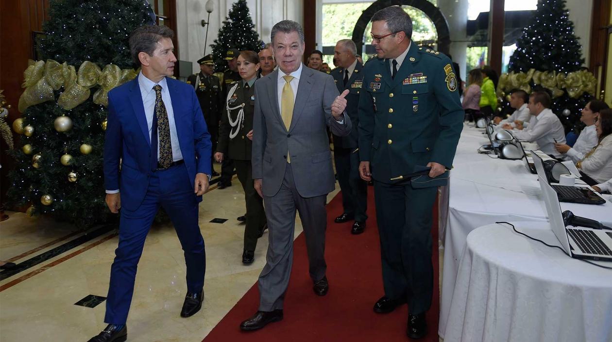 Juan Manuel Santos.