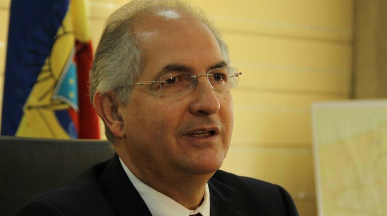 Antonio Ledezma, opositor venezolano.