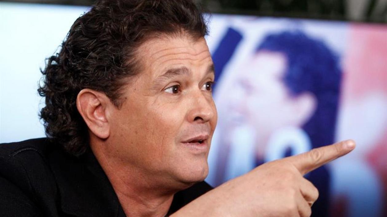 El cantante Carlos Vives.