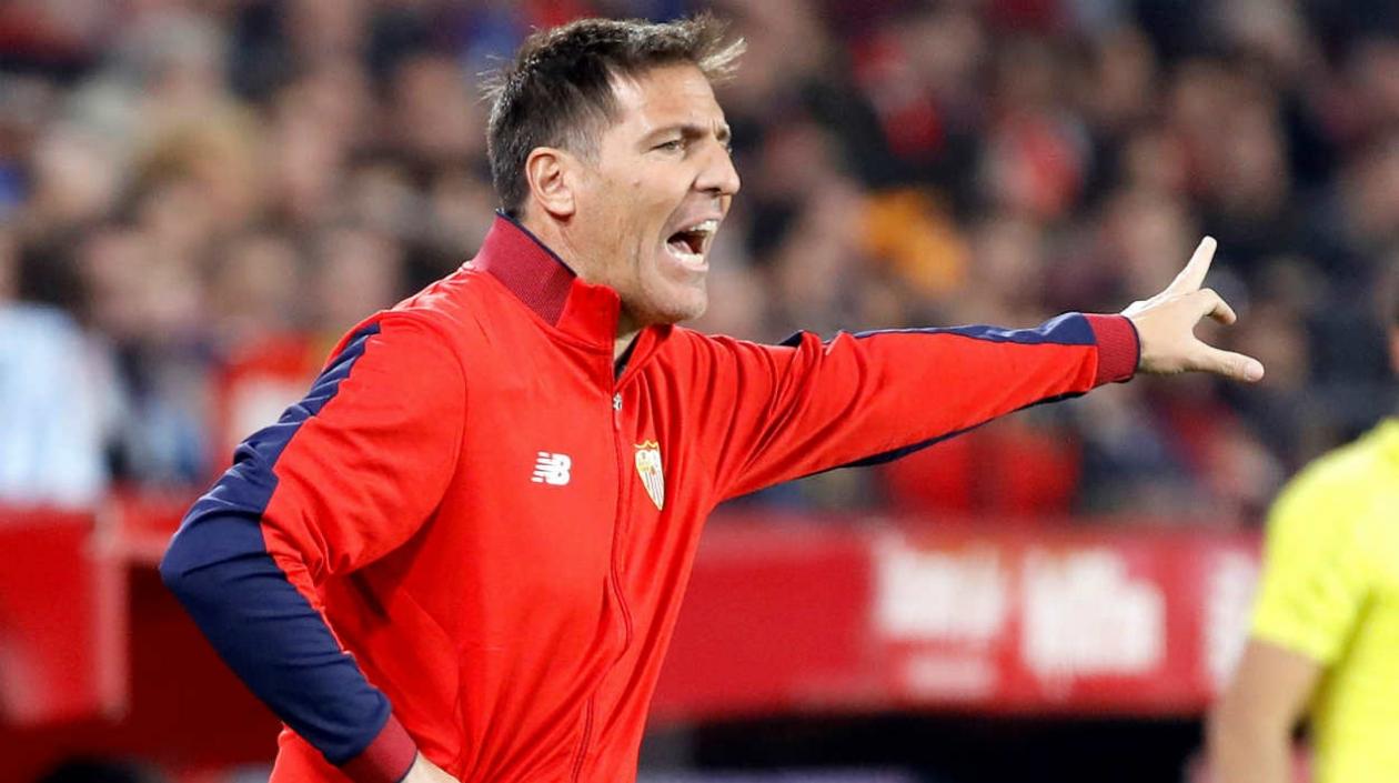 Eduardo Berizzo, técnico del Sevilla. 