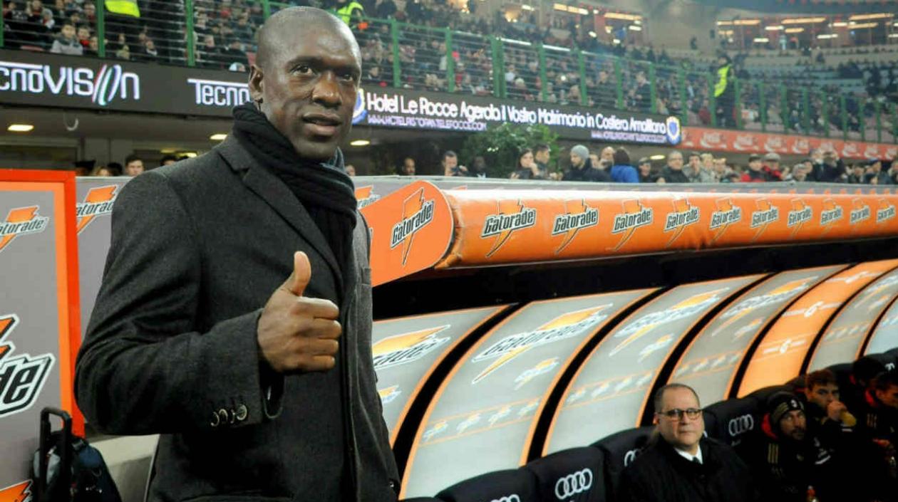 Clarence Seedorf, técnico holandés. 