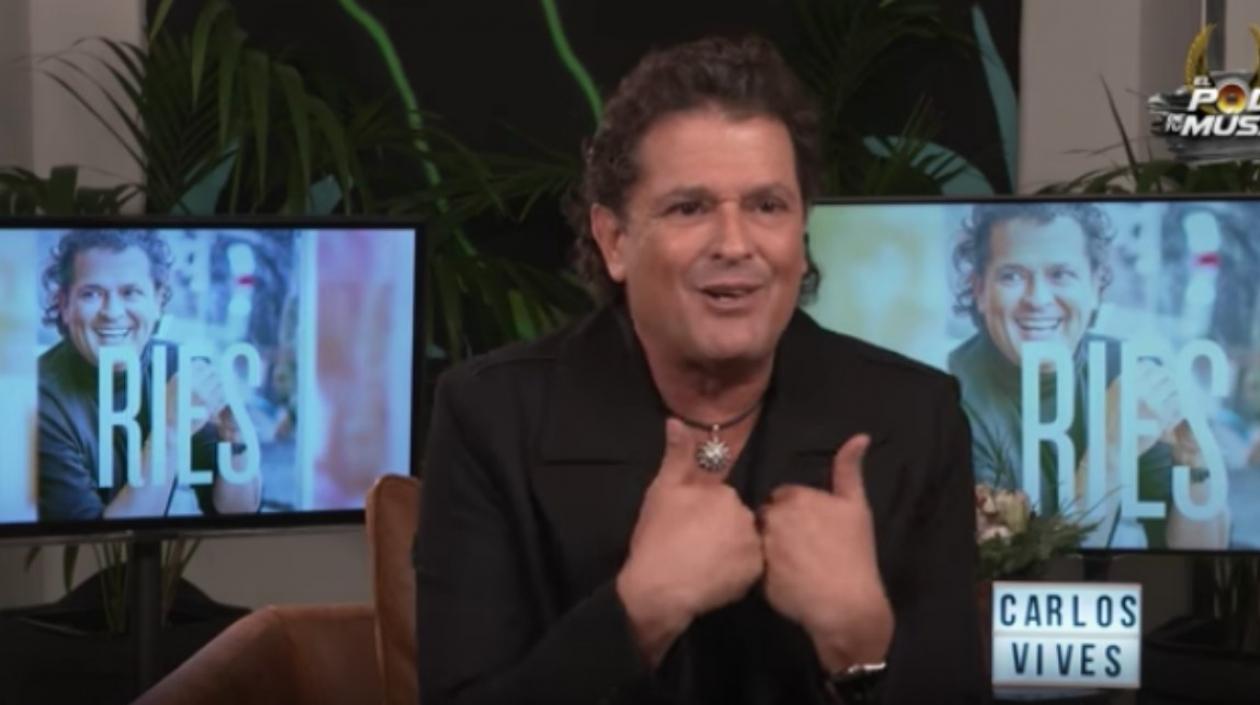 Carlos Vives, cantante colombiano.