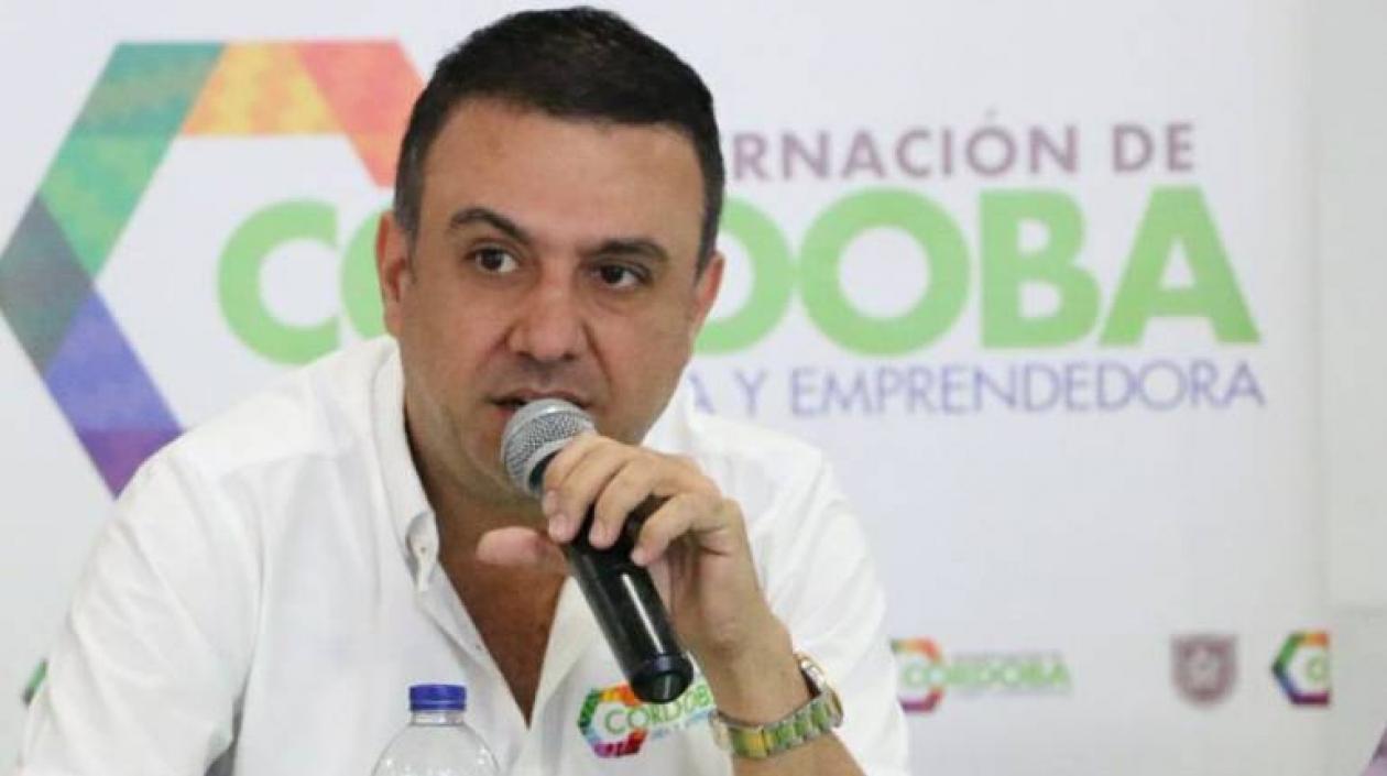 Edwin Besaile, gobernador de Córdoba.