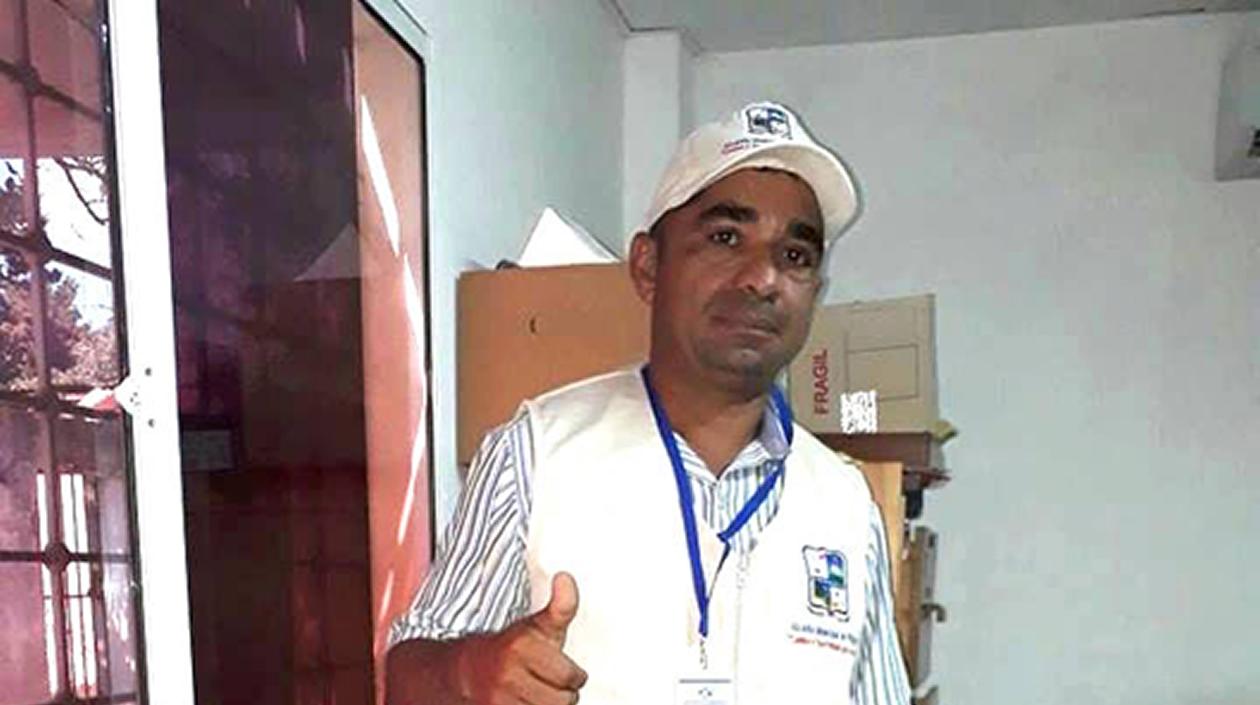 José Rafael De la Hoz, líder asesinado en el Magdalena.