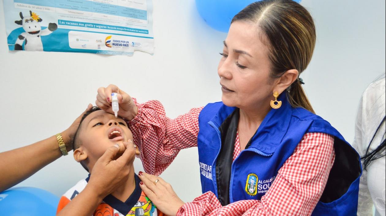 La Secretaria de Salud, Emilia Elitin, presidiendo la jornada.