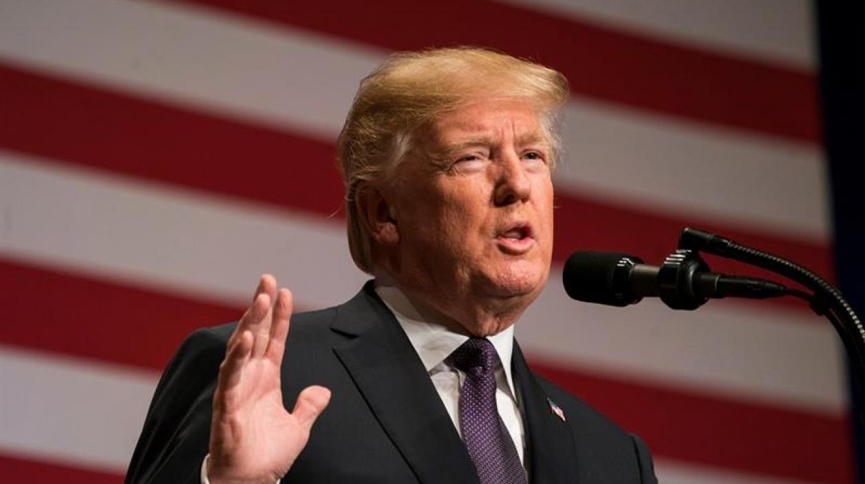 Donald Trump, presidente de Estados Unidos.