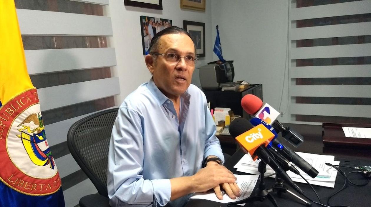 Efraín Cepeda Sarabia, presidente del Senado de la República.