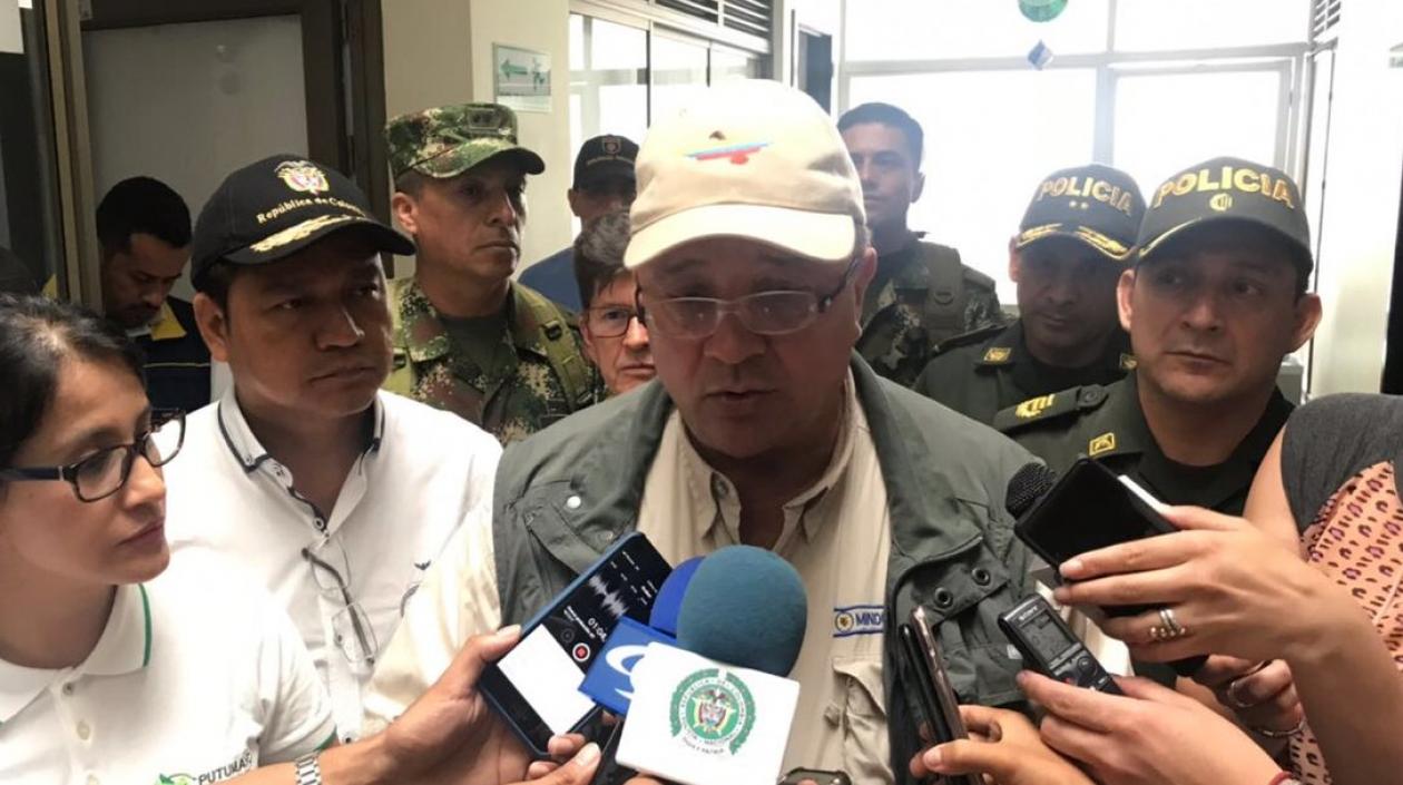 Luis Carlos Villegas, ministro de Defensa.