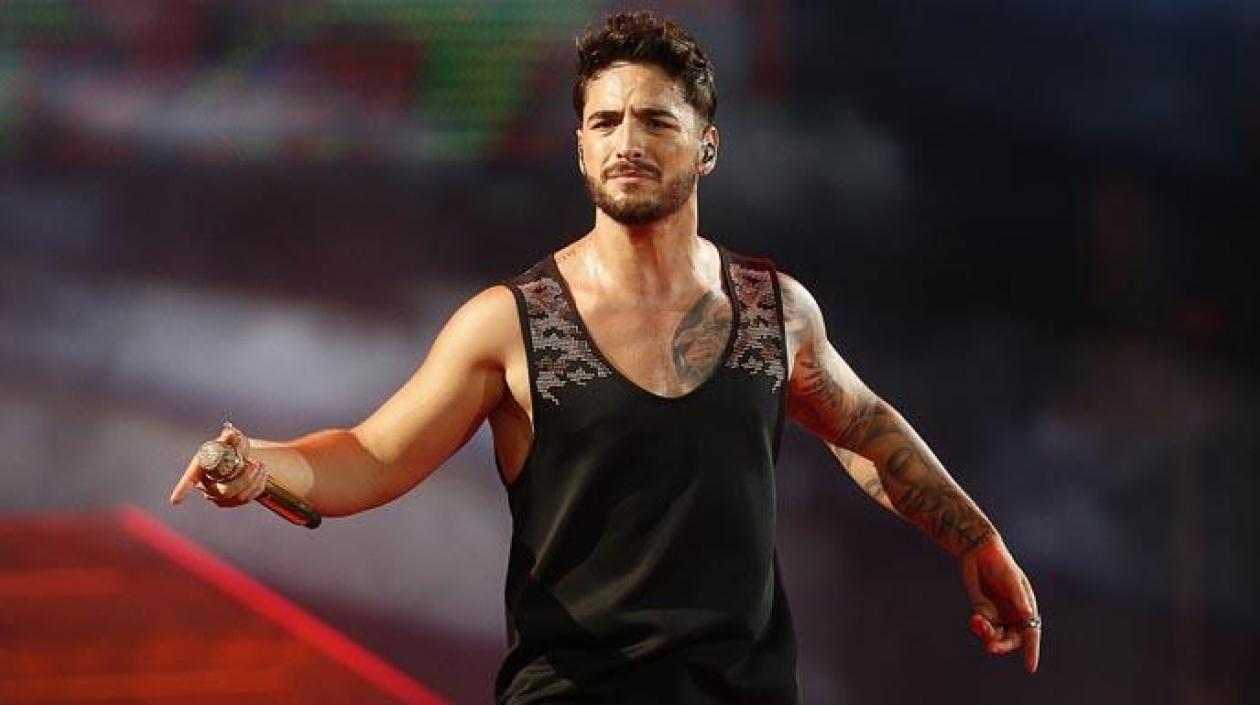 El cantante Maluma.