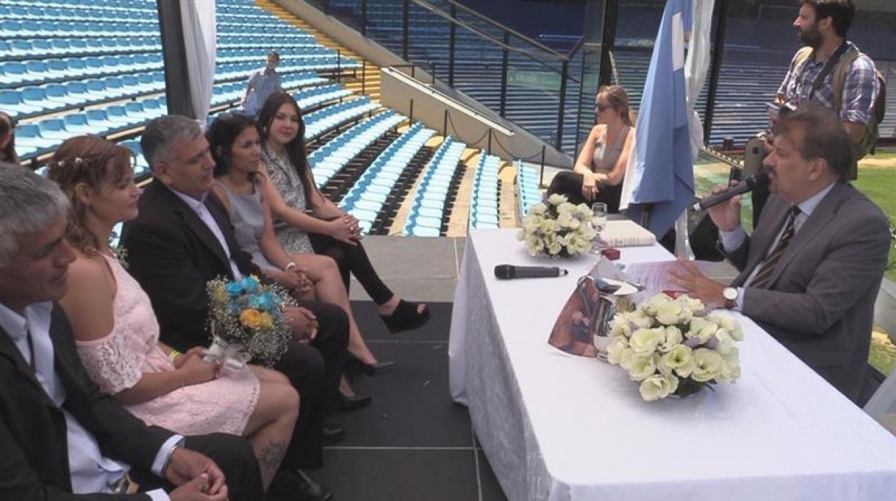 Ceremonia matrimonial.