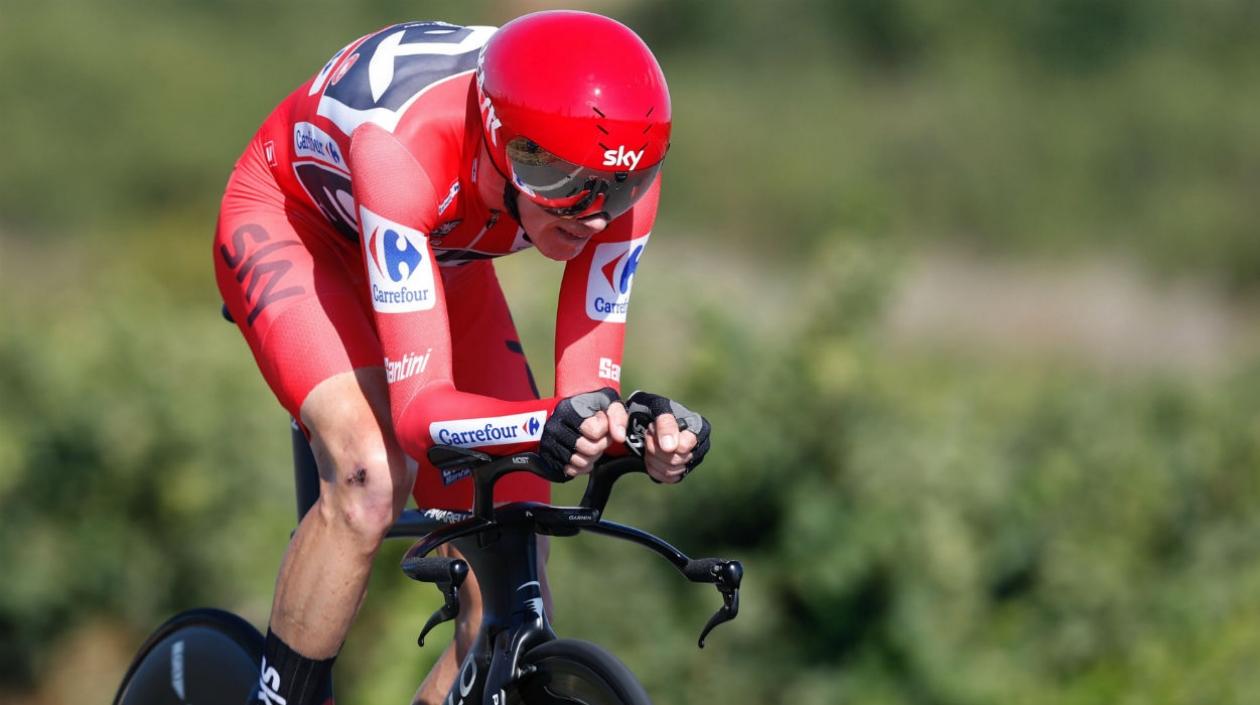 Chris Froome, ciclista del Sky. 